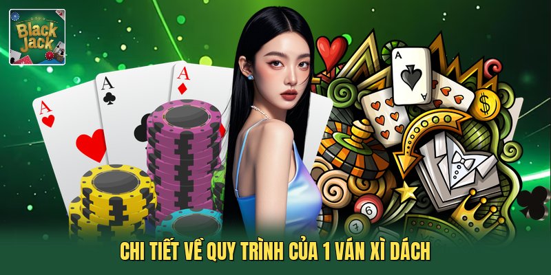Chi tiết về quy trình của 1 ván xì dách